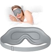 Sleep Mask, EVA BELLE Eye Mask for Sleeping, Light Blocking Sleeping Mask, Soft Breathable Sleep ...