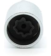 TEMO #804 Anti-Theft Wheel Lug Nut Removal Socket Key 3436 Compatible for Audi