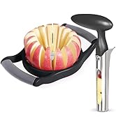 YYP Apple Slicer Corer, Upgraded 16-Slice Sharp Apple Slicer Cutter Large, Ergonomic Plastic Hand...