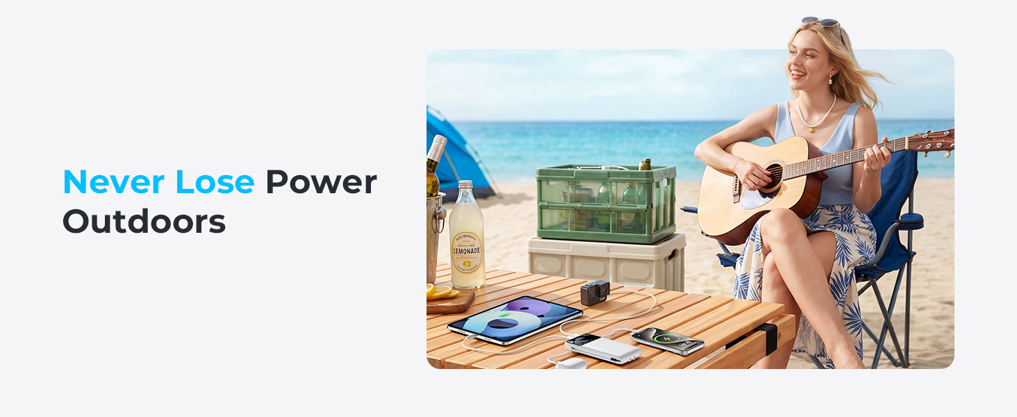 10,000mAh Backup Power