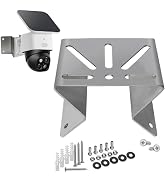 Metal mounting bracket assembly with starburst cutout pattern, shown with complete hardware kit including screws, nuts, and washers.