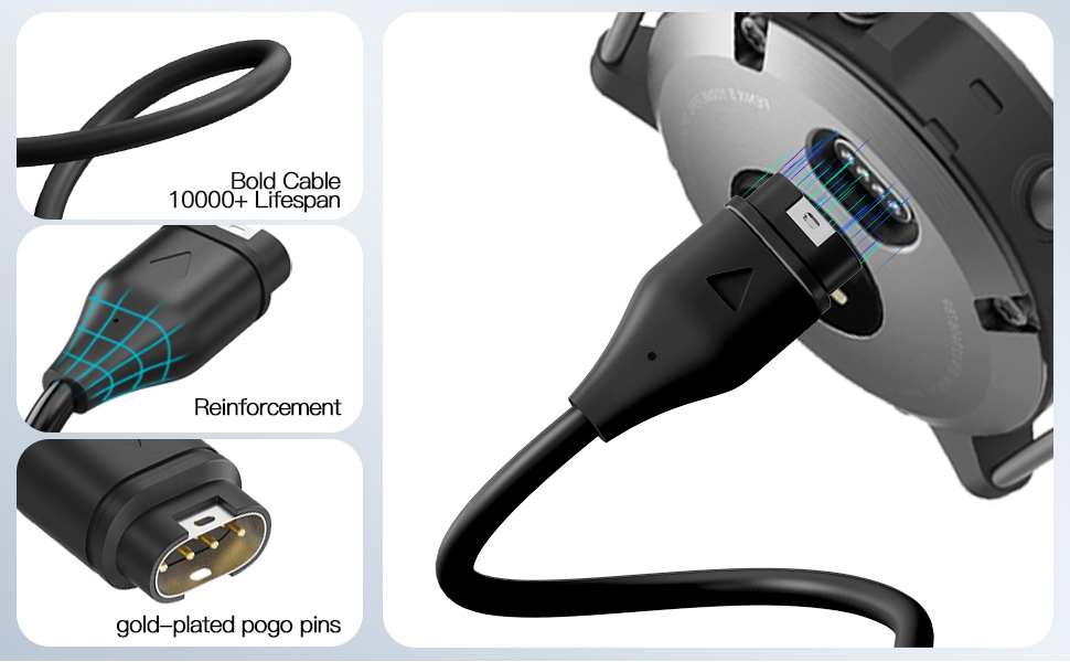 Garmin Watch Charger, USB-C Cable