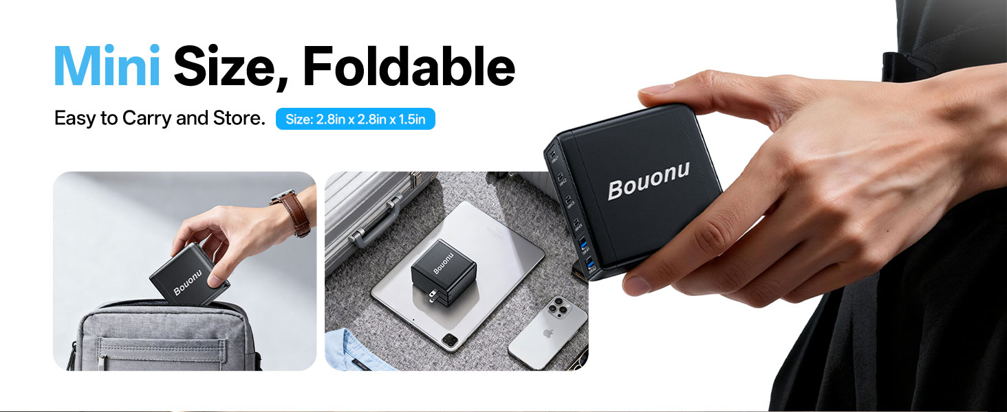 Mini Size and Foldable Plug