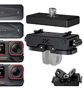 JJC for Insta360 X5 Magnetic Quick Release Mount for X5 X4 X3 Ace Pro 2 &amp; Ace Pro, Replace OEM Qu...