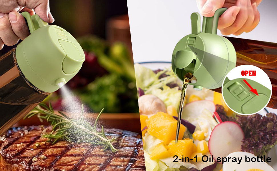 2-in-1Oil spray bottle