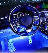 LivTee Accent Interior Car Lights, Smart Car Interior Lights with App Control, RGB LED Lights wit...