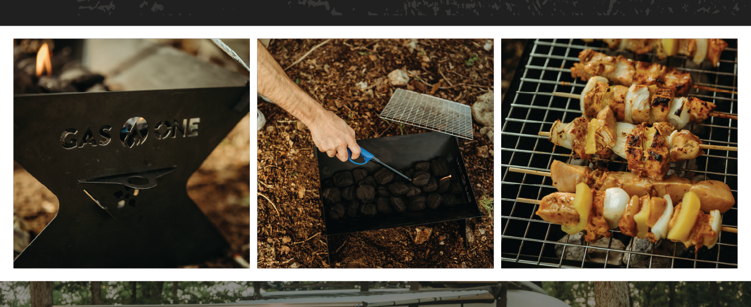 Snowpeak Camp Chef Coleman Charcoal GasOne