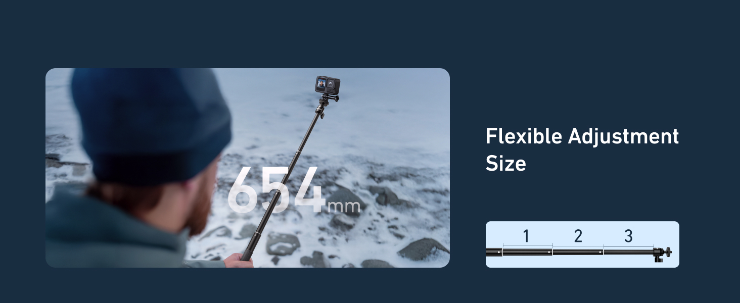 waterproof selfie stick