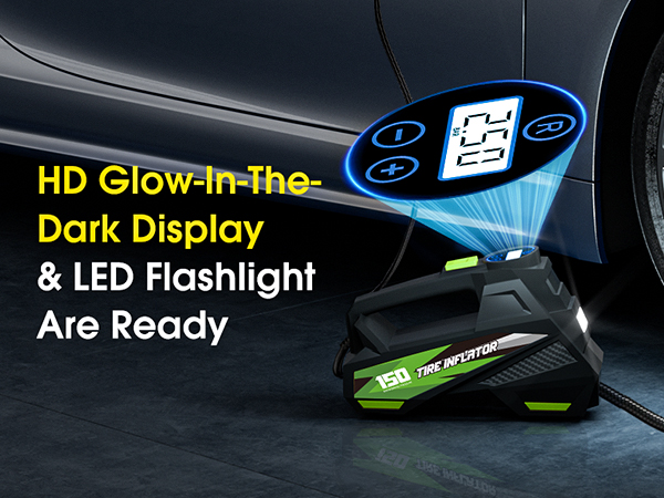 portable tire inflator for car