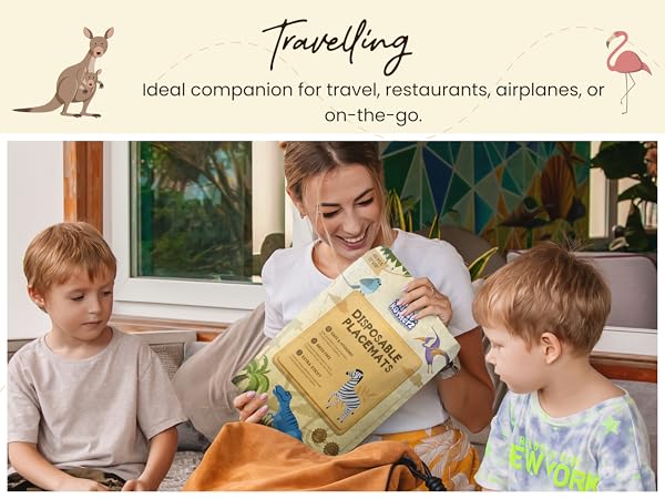 Travelling placemats