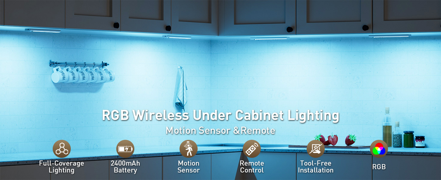 under cabinet lighting