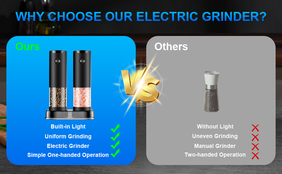 salt and pepper grinder set