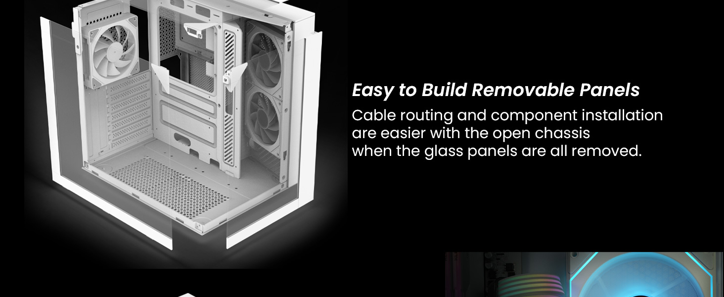 Zalman ZQBE ATX Mid Tower PC Case