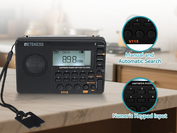 portable shortwave radio