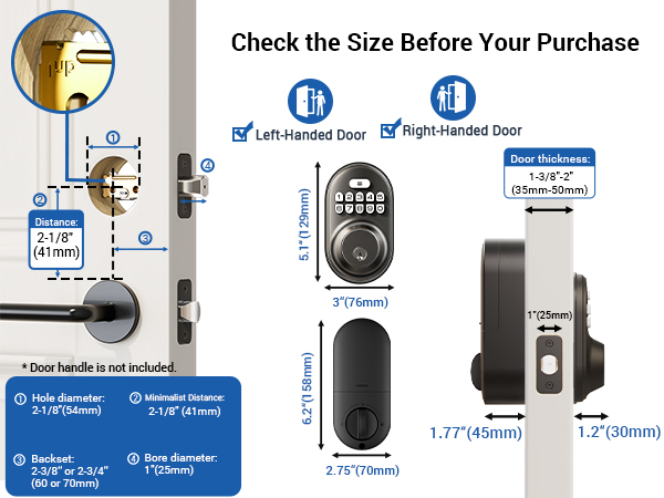 keyless entry door lock 