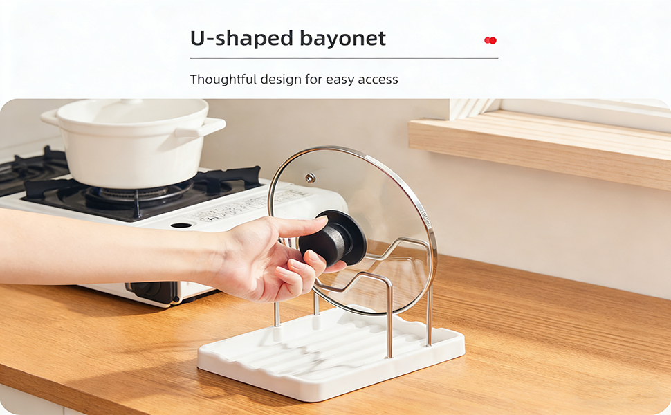 lid spoon rest holder