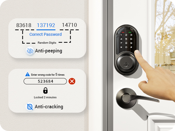 smart door locks for front door