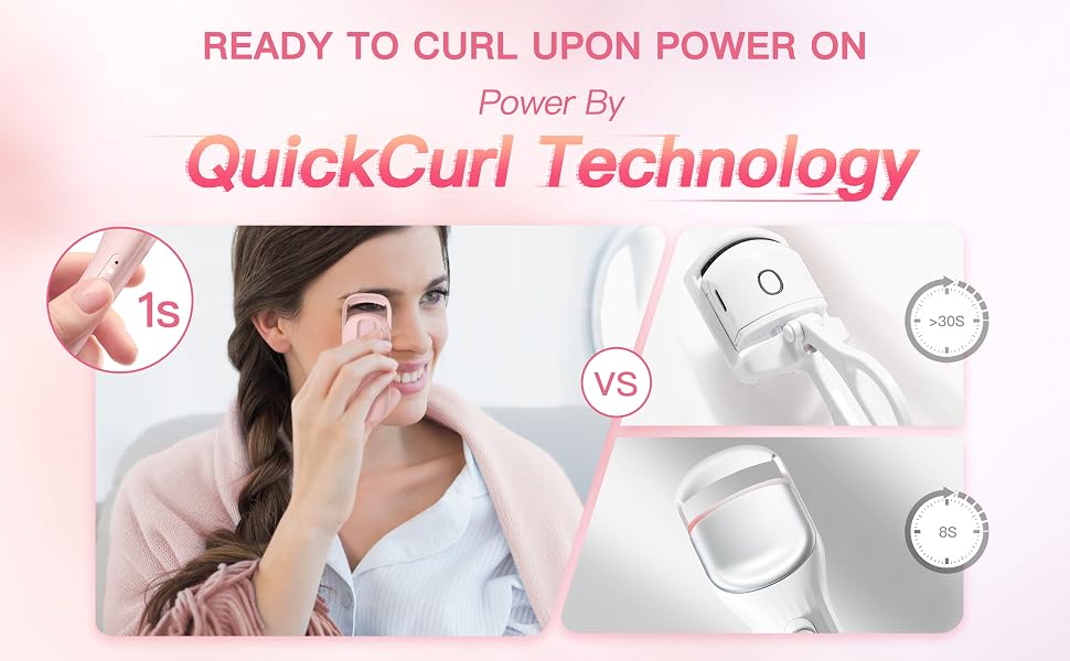quickcurl technology eyelash curler