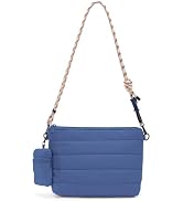 ACUARIO Crossbody Bags for Women - Puffy Tote Bag Purse for Work, Travel, Shoulder Handbag with S...