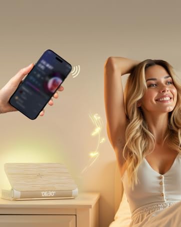 sunrise alarm clock bluetooth