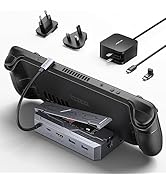 JSAUX M.2 Docking Station 6-in-1 for Steam Deck/ROG Ally with 65W AC Adapter Charger Set, HDMI 2....