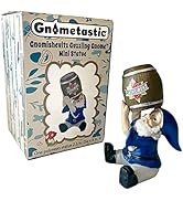 Gnometastic Mini Gnomes - Drunk Gnome, 4in, Gnomishevitz Garden Gnome Statue for Fairy Garden, Pl...