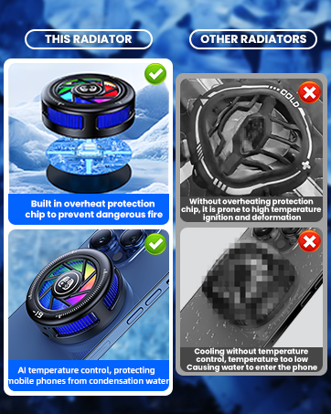 Phone Cooler for Gaming