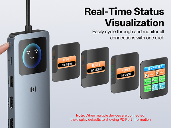 docking station with smart display