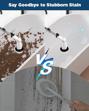 electric spin scrubber brush power brush floor scrubber