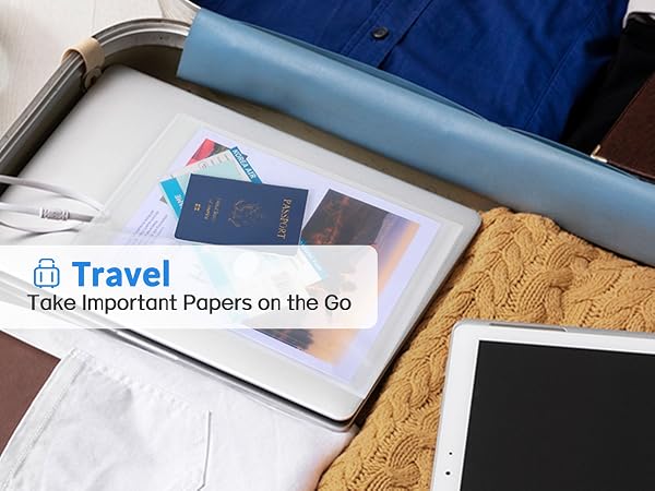 file folder for travel