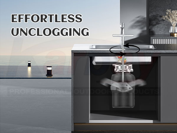 Garbage Disposer Unjamming Wrench