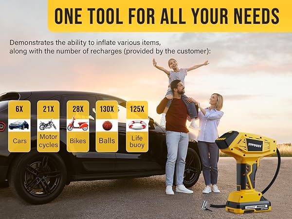 battery tire inflator