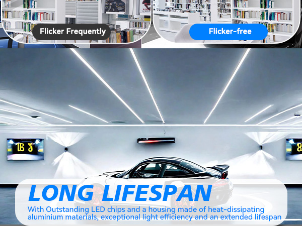 8ft led shop light