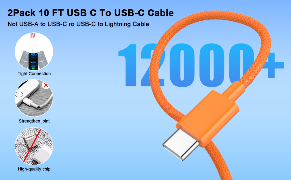 USB C to USB C cable