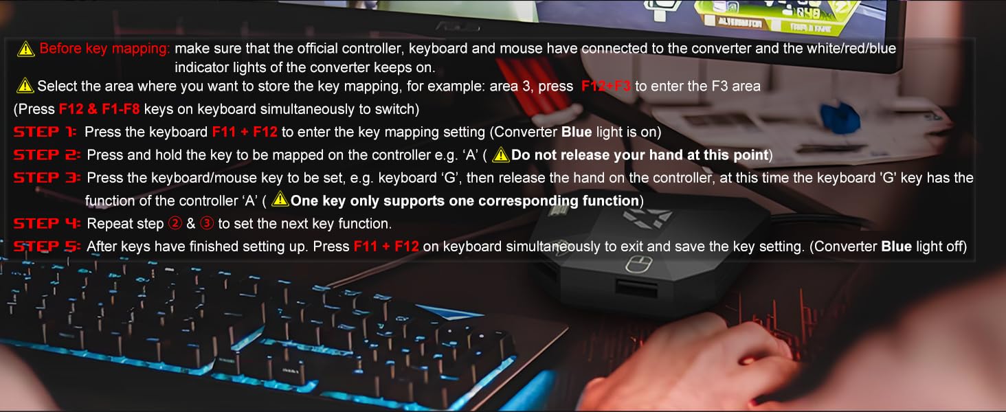 ps4 keyboard and mouse adapter
