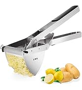 LHS Potato Ricer and Masher Stainless Steel Heavy Duty Commercial Baby Food Strainer, Business Fr...