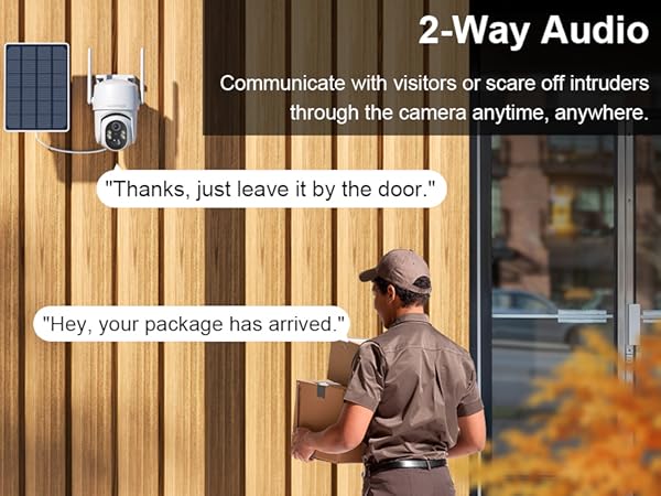 cellular camera with 2-Way Audio