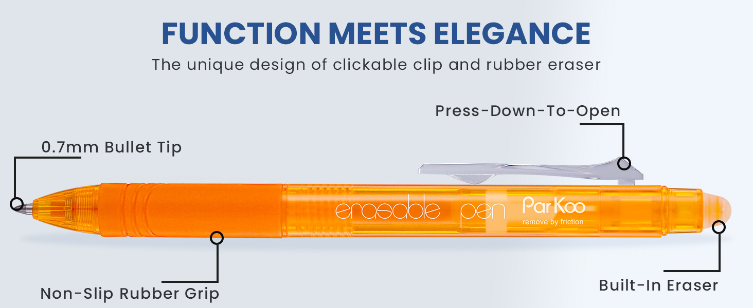fine point erasable pens