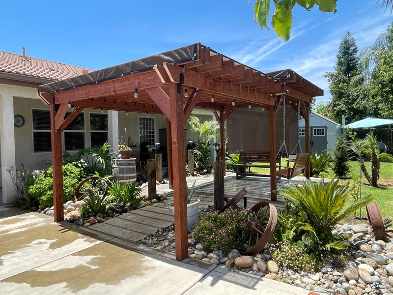 pergola shade cover
