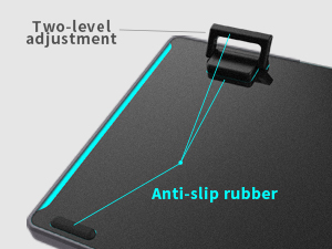 KB770 adjustable feet