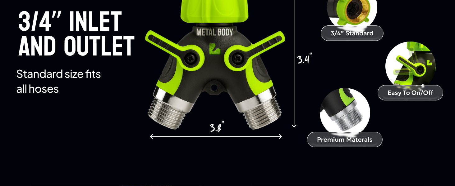 garden hose splitter