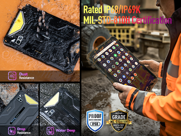 ulefone armor pad 4 ultra 5g thermal camera rugged tablet waterproof tablet