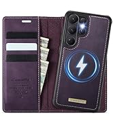 Konstreet for Samsung Galaxy S26 Ultra Case 2 in 1 Magnetic Removable Card Holder Durable Leather...