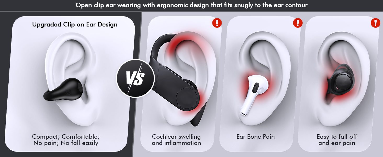 Open Ear Bone Conduction Headphones