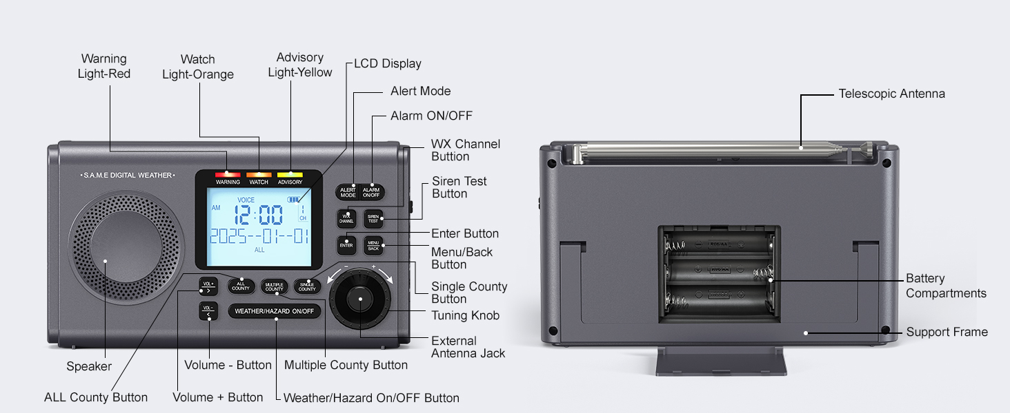 weather alert radio noaa s.a.m.e