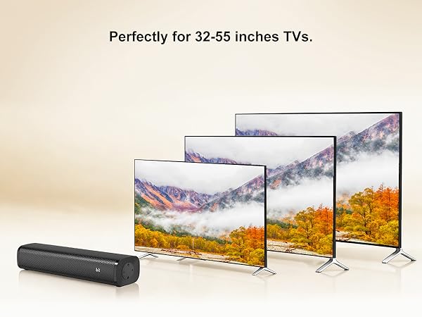 Fits TVs of any size