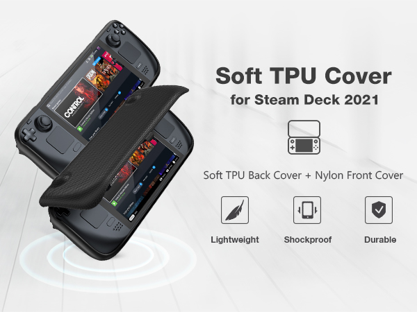 ProCase Flip Case for Steam Deck with Front Cover