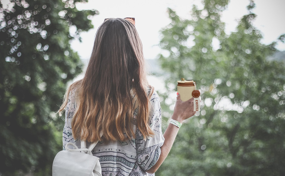 The water bottle is perfectly suitable for daily use, running, hiking, camping, etc.