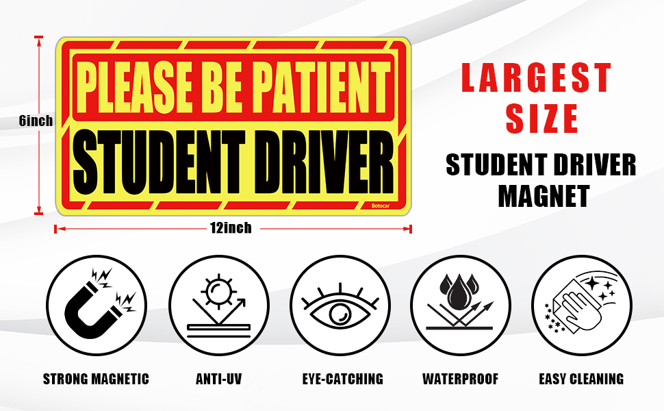 student driver magnet