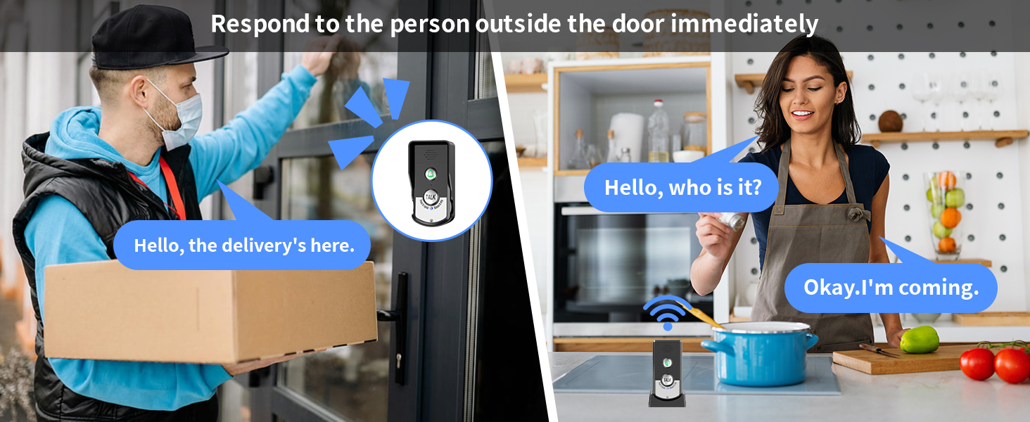 wireless doorbell for houes